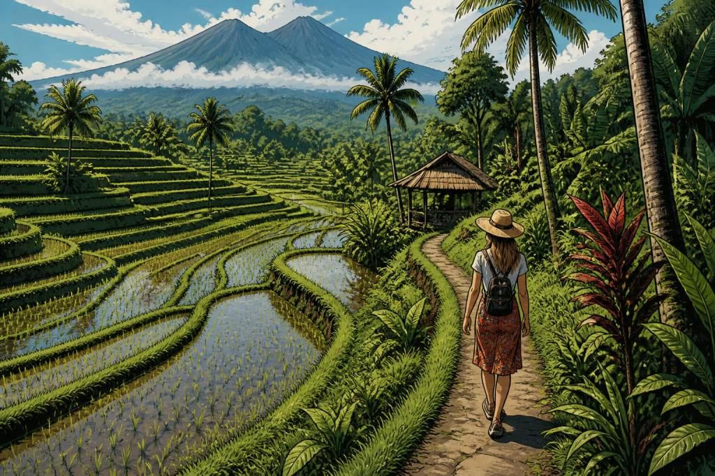 Bali Jatiluwih : découverte des rizières classées au patrimoine mondial de l’UNESCO
