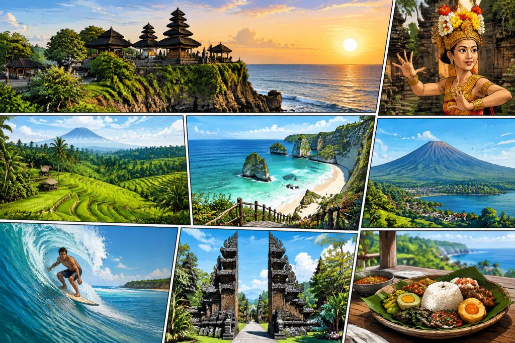 Bali route : l’itinéraire incontournable pour découvrir l’île des dieux