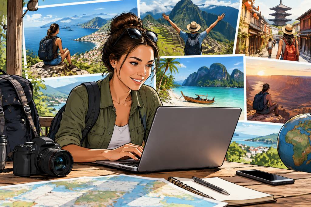 Comment devenir blogueur voyage et partager ses aventures aux quatre coins du monde
