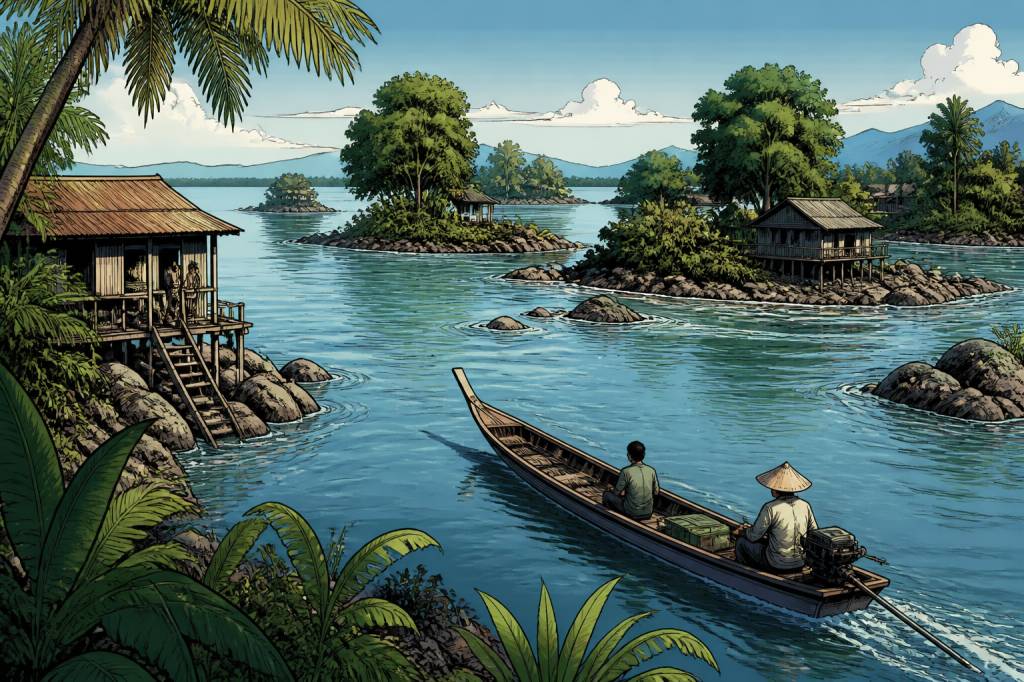 4000 islands Laos : guide des îles incontournables du Mékong