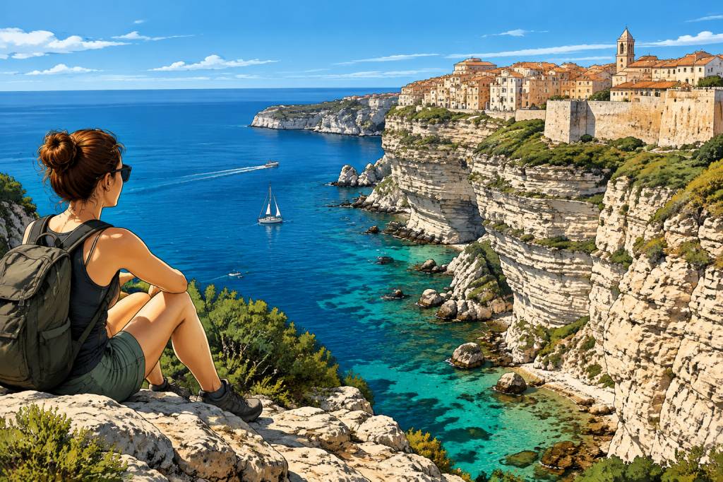 Bonifacio falaises : les plus beaux points de vue à découvrir en Corse
