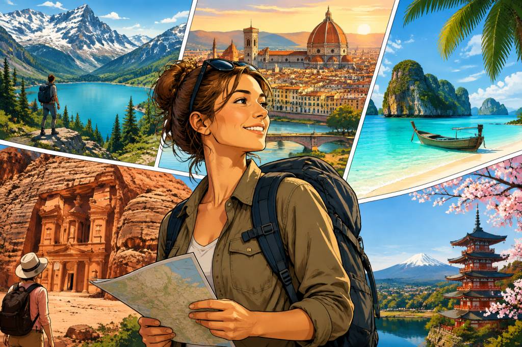Blogueuse voyage : les meilleures destinations pour s’inspirer et partir à l’aventure