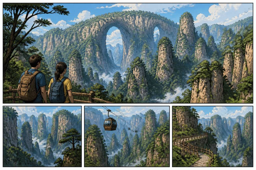 Avatar mountains : guide pour découvrir les paysages spectaculaires de Pandora en Chine