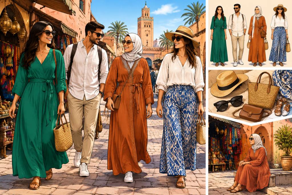 Comment s’habiller à Marrakech : conseils et tenues adaptés à la ville et à ses traditions