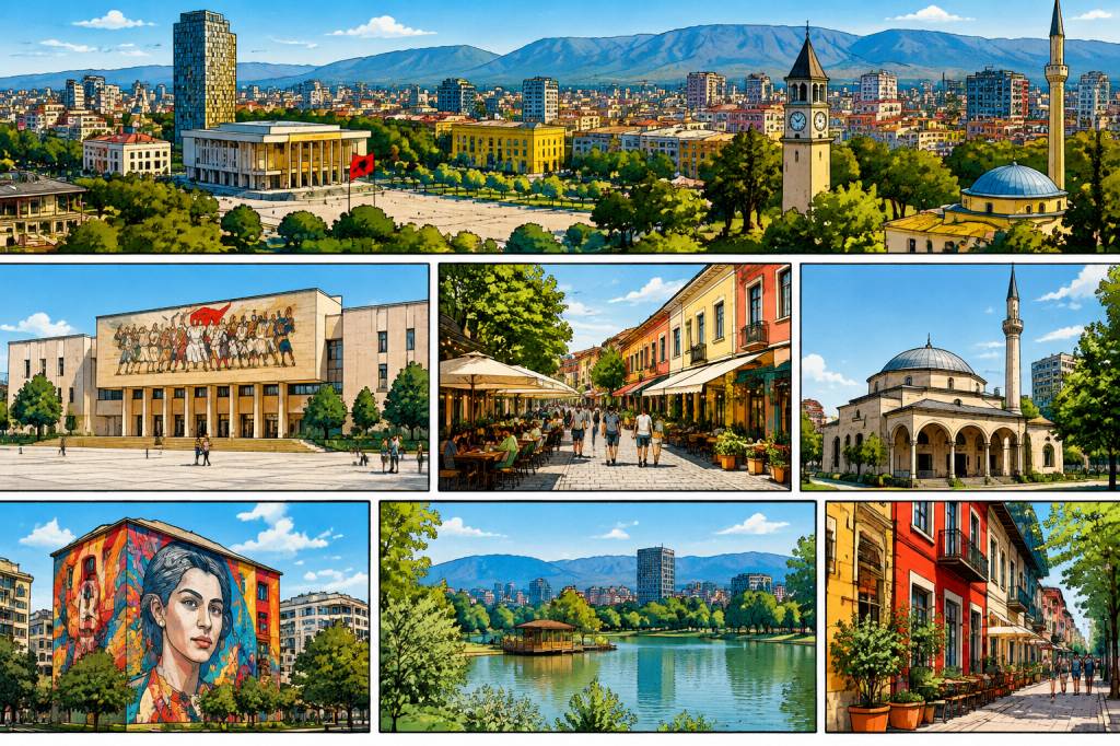 Que voir à Tirana : les incontournables de la capitale albanaise