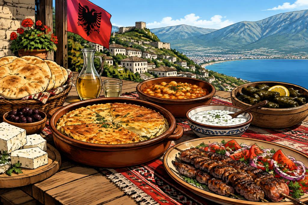 Spécialité culinaire Albanie : les plats typiques à découvrir en voyage