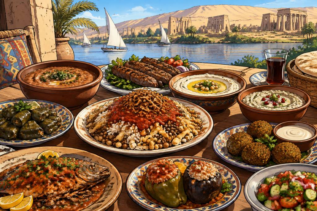 Plat égyptien : 10 spécialités à goûter lors de votre voyage en Égypte