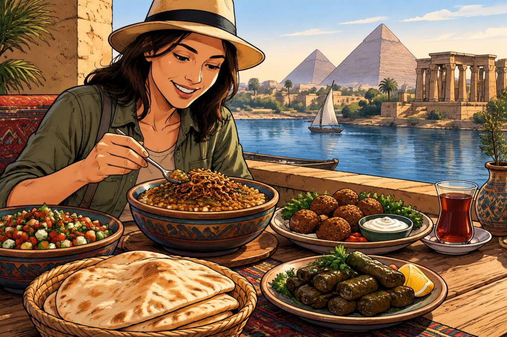 Quel plat traditionnel égyptien goûter lors de votre voyage en Égypte ?