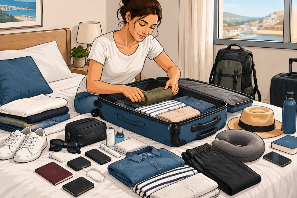 Que mettre dans sa valise pour 5 jours : la liste des essentiels du voyageur
