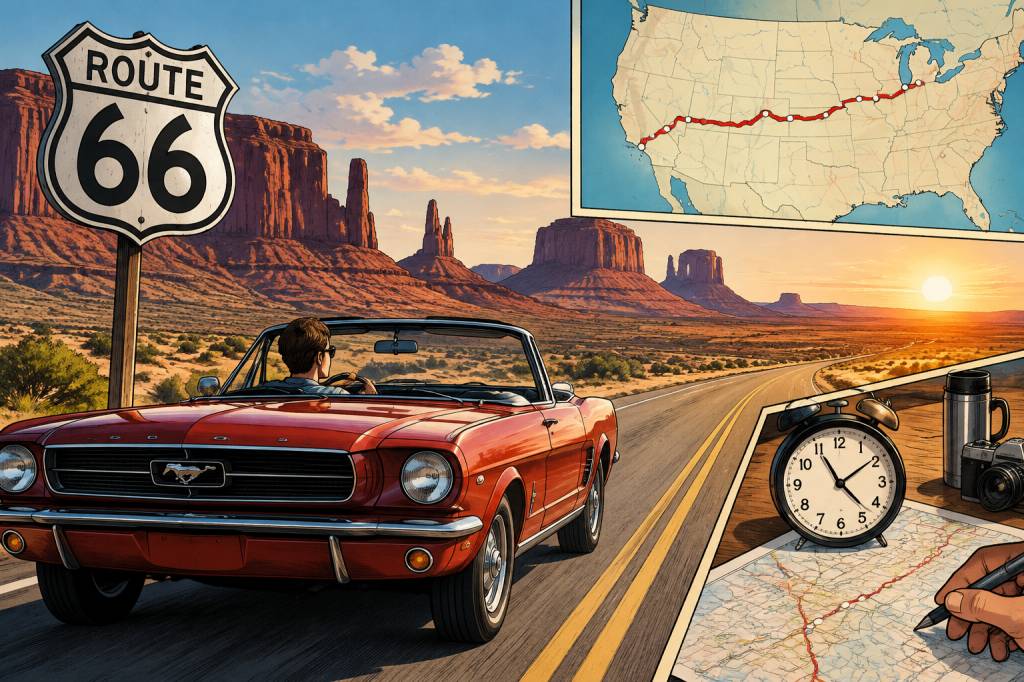 Combien de temps pour faire la route 66 ?